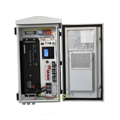 Elektrikli IP55 Dış Mekan Kabini Suya Dayanıklı Güneş Korumalı UPS Sistemi 3KW - 5KW