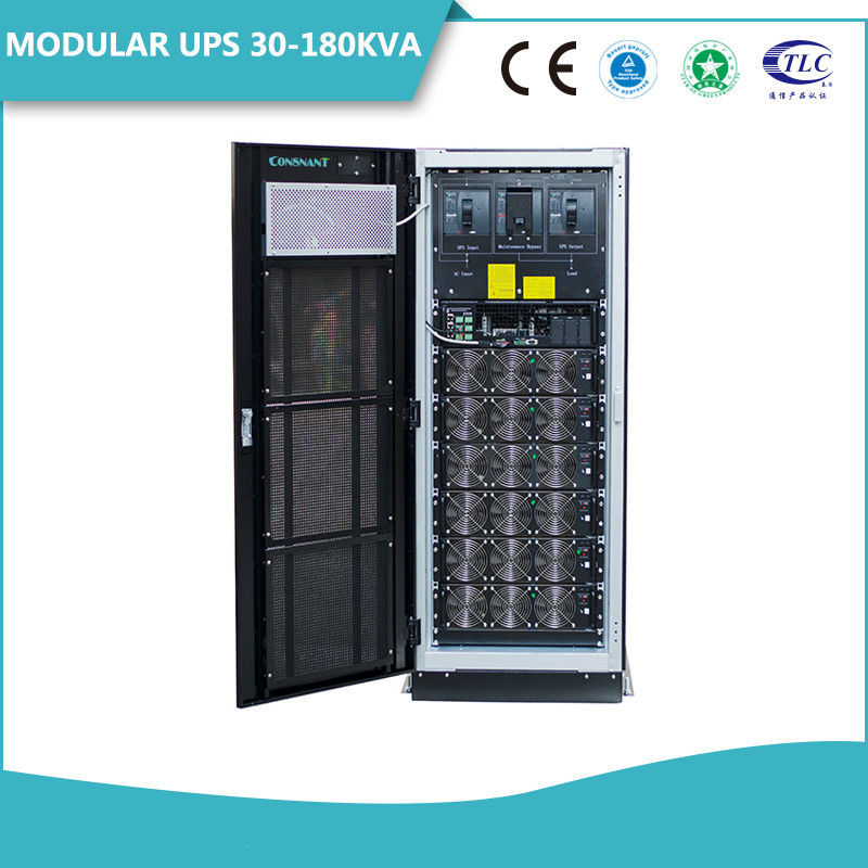 Üç Fazlı Yüksek Kapasiteli UPS Sistemi Paralel Artıklık Çevrimiçi 30 - 180KVA