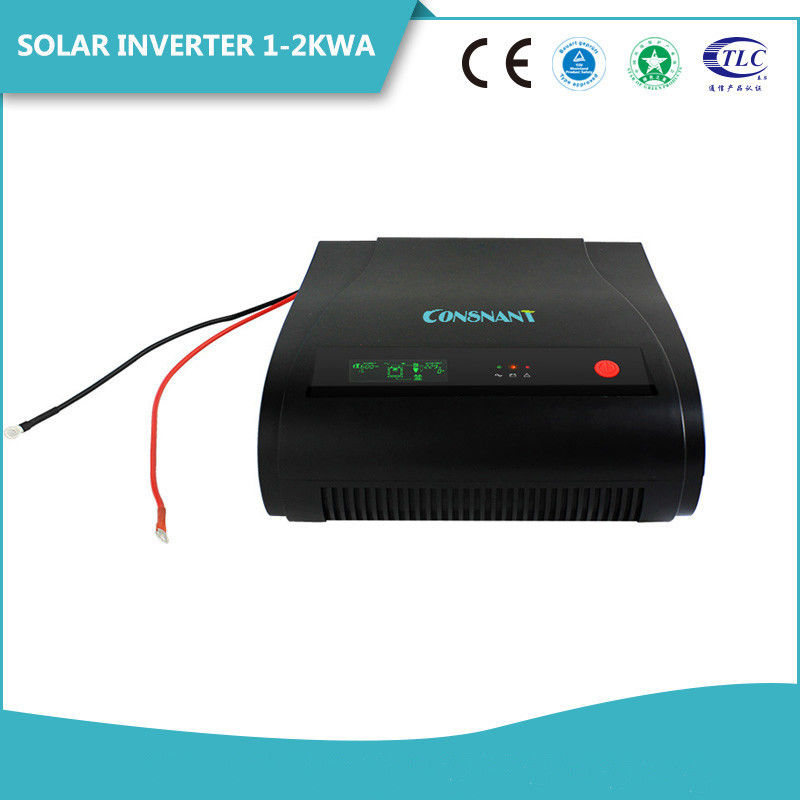 Ev Elektroniği Güneş Paneli Dc, AC Inverter Sinüs Dalgası, 0.5 - 2KW Güneş Sistemi Inverter Yüksek Frekans