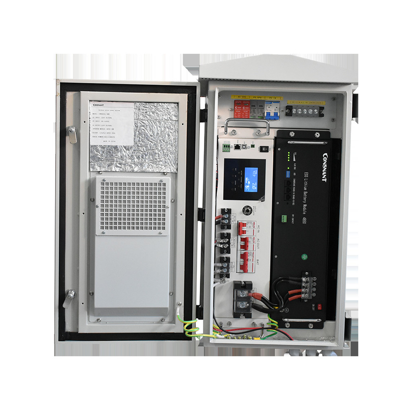 CNW110 Serisi Entegre Dış Mekan Çevrimiçi UPS Güç Sistemi Dış Mekan Ekipman Dolabı 1-10KVA